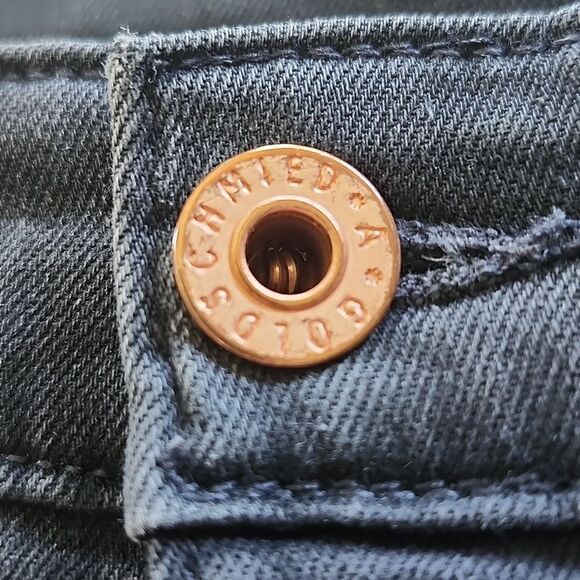 AG-ED Denim Adriano Goldschmied The Mari High Rise Straight Leg Jeans, 26R - Picture 5 of 10